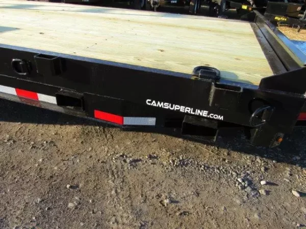 CAM Superline 7 x 20 Equipment Trailer – Pallet Fork Carrier - Image 5
