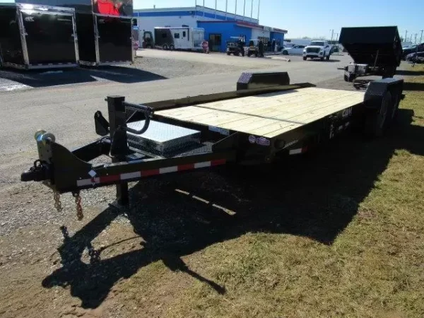 CAM Superline 7 x 21 Low Profile Equipment Trailer – Split-Tilt - Image 5