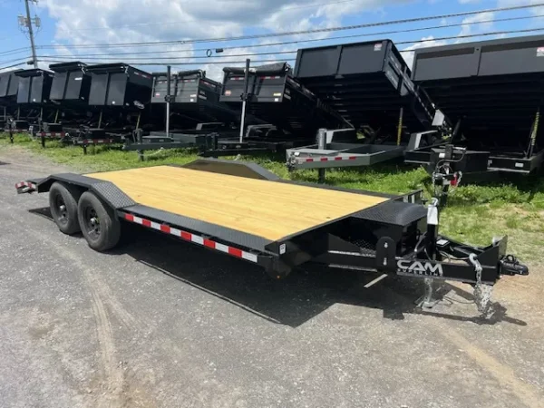 CAM Superline 7 x 18 Equipment Trailer – Drive Over Fenders