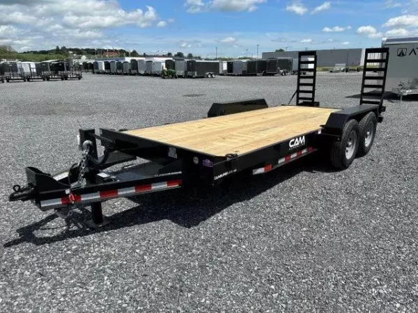 CAM Superline 7 x 18 Equipment Trailer – Self-Clean Beavertail - Image 6
