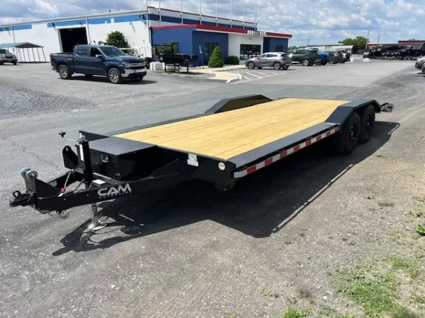 CAM Superline 8 x 20 Full Width Equipment Trailer – Slide Out Ramps Clearance - Image 4