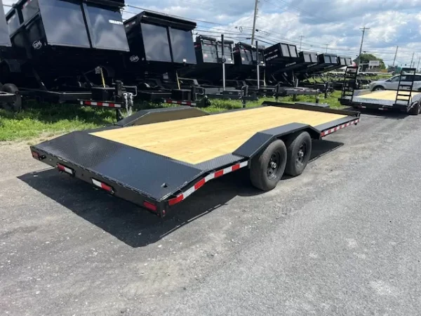 CAM Superline 8 x 20 Full Width Equipment Trailer – Slide Out Ramps Clearance - Image 2