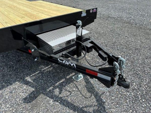 CAM Superline 8 x 18 Deckover Equipment Trailer – Slide Out Ramps Item #: 33776 - Image 2