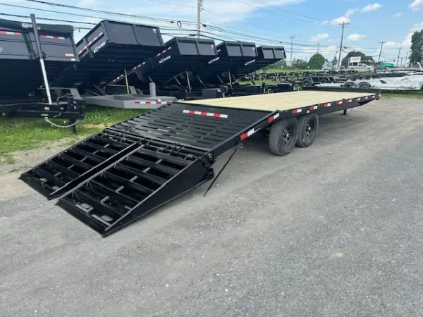 CAM Superline 8 x 25 Deckover Equipment Trailer – Super Ramps - Image 2