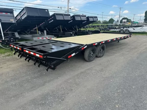 CAM Superline 8 x 25 Deckover Equipment Trailer – Super Ramps - Image 5