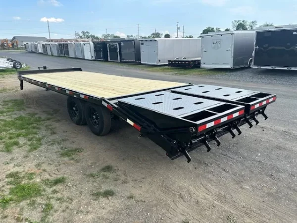 CAM Superline 8 x 25 Deckover Equipment Trailer – Super Ramps - Image 3
