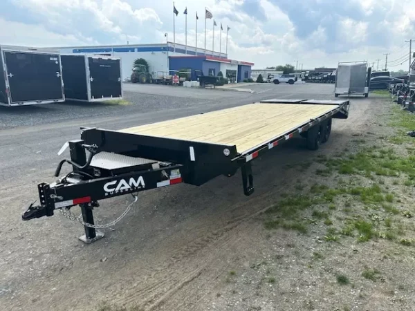 CAM Superline 8 x 25 Deckover Equipment Trailer – Super Ramps - Image 6