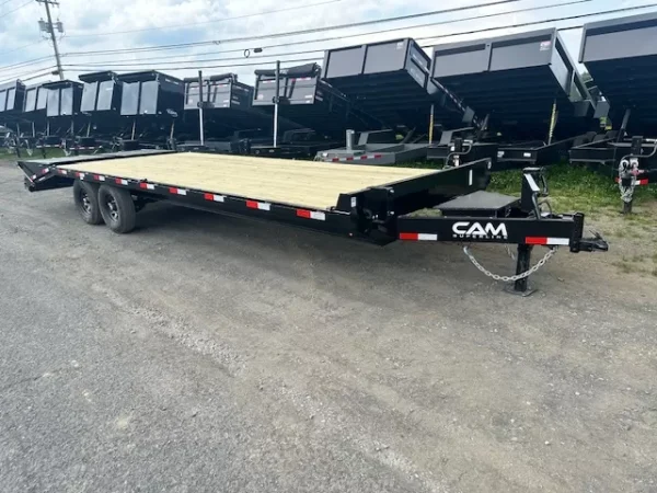 CAM Superline 8 x 25 Deckover Equipment Trailer – Super Ramps