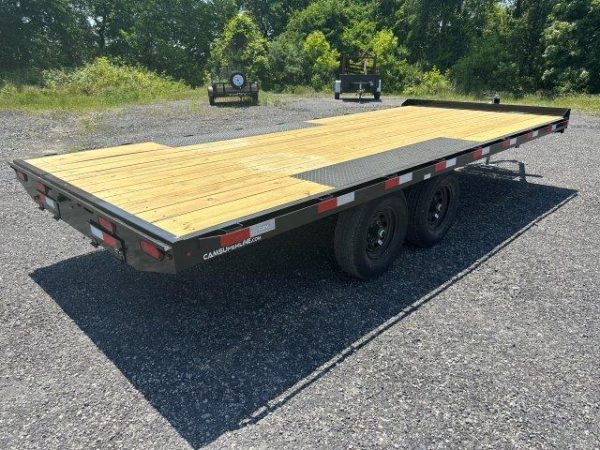 CAM Superline 8 x 18 Deckover Equipment Trailer – Slide Out Ramps Item #: 33776 - Image 4
