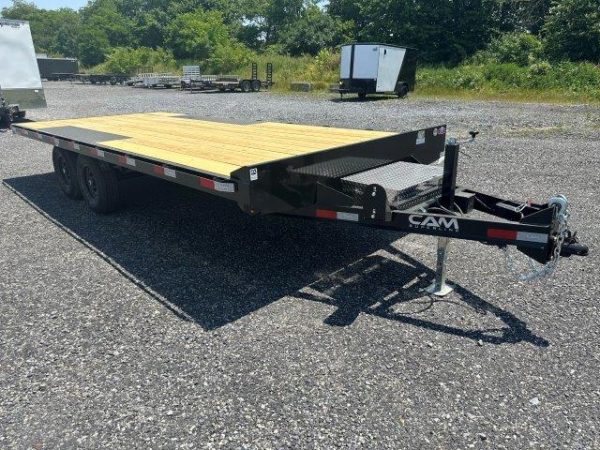 CAM Superline 8 x 18 Deckover Equipment Trailer – Slide Out Ramps Item #: 33776 - Image 9