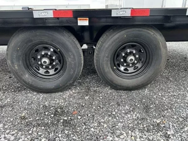 CAM Superline 8.5 x 20 Deckover Equipment Trailer – Slide Out Ramps - Image 3