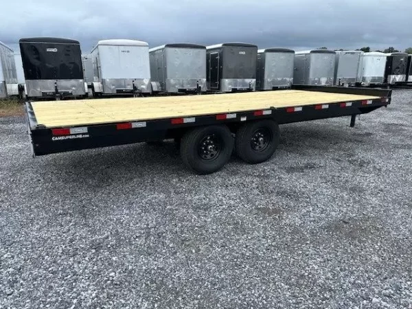 CAM Superline 8.5 x 20 Deckover Equipment Trailer – Slide Out Ramps - Image 2