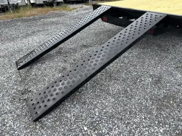 CAM Superline 8.5 x 20 Deckover Equipment Trailer – Slide Out Ramps - Image 5