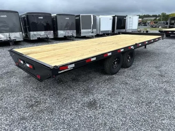 CAM Superline 8.5 x 22 Deckover Equipment Trailer – Slide Out Ramps - Image 7