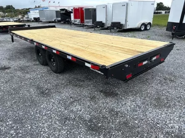 CAM Superline 8.5 x 22 Deckover Equipment Trailer – Slide Out Ramps - Image 5