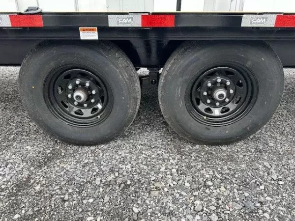 CAM Superline 8.5 x 22 Deckover Equipment Trailer – Slide Out Ramps - Image 4