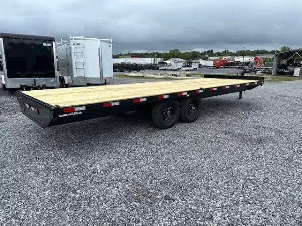 CAM Superline 8.5 x 24 Deckover Equipment Trailer – Slide Out Ramps - Image 2
