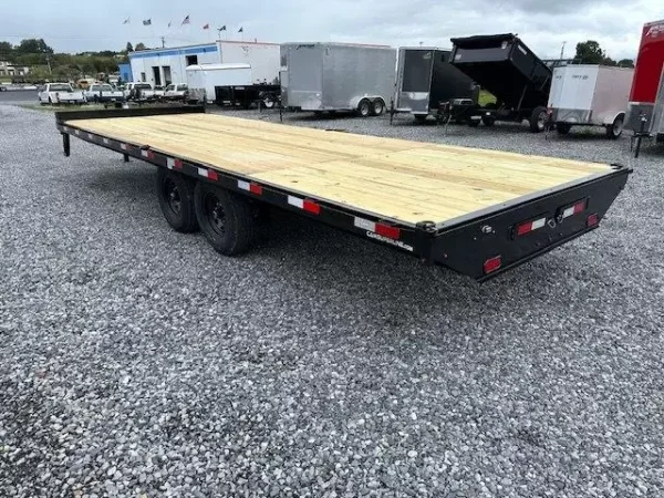 CAM Superline 8.5 x 24 Deckover Equipment Trailer – Slide Out Ramps - Image 6