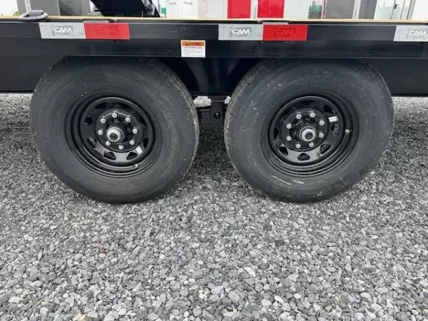 CAM Superline 8.5 x 24 Deckover Equipment Trailer – Slide Out Ramps - Image 3