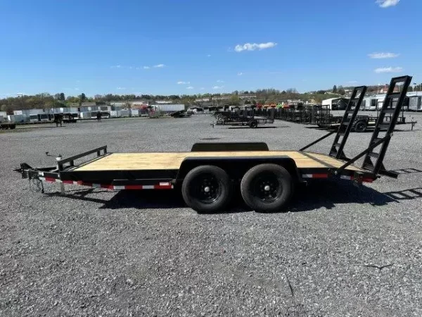 Carry-On 7 x 16 Equipment Trailer – Ladder Ramps - Image 2
