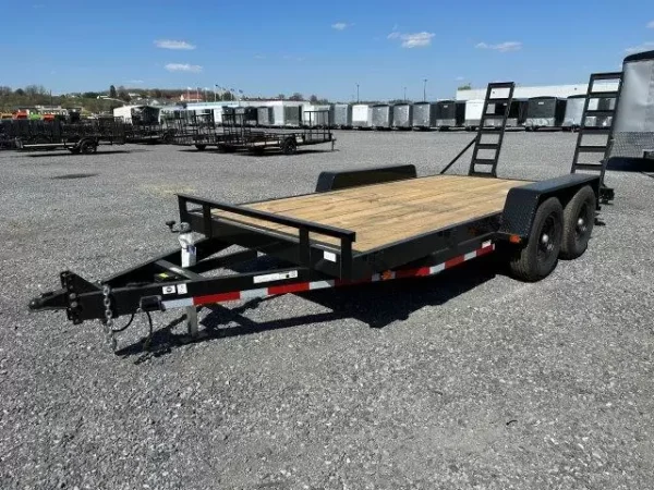 Carry-On 7 x 16 Equipment Trailer – Ladder Ramps - Image 4