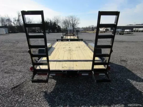 Carry-On 7 x 18 Equipment Trailer – Ladder Ramps - Image 4