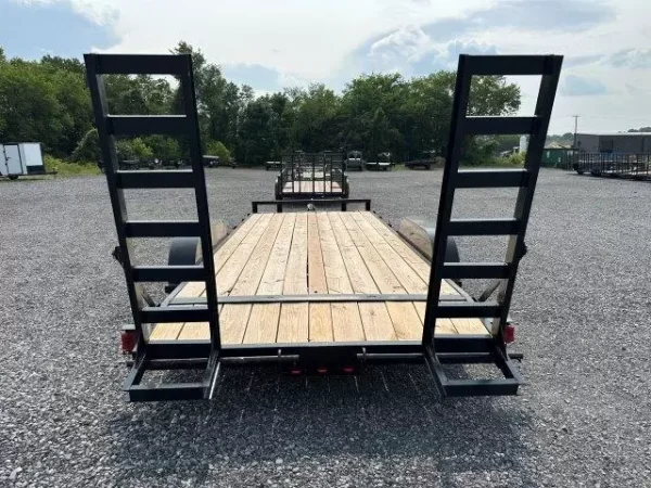 Carry-On 7 x 18 Low Profile Equipment Trailer – Ladder Ramps - Image 5