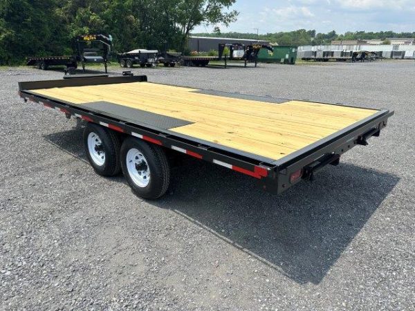 Premier 8.5 x 16 Deckover Equipment Trailer – Slide Out Ramps - Image 4