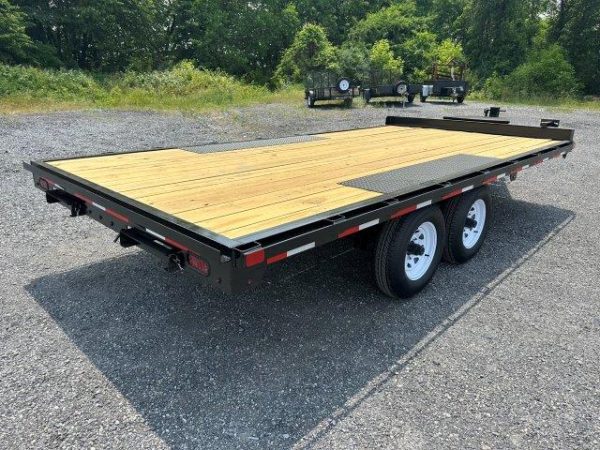 Premier 8.5 x 16 Deckover Equipment Trailer – Slide Out Ramps - Image 2