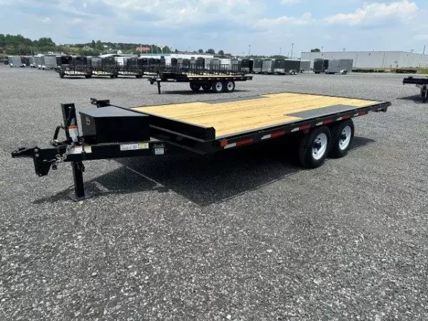 Premier 8.5 x 16 Deckover Equipment Trailer – Slide Out Ramps - Image 5