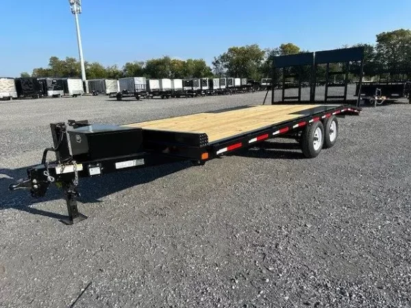 Premier 8.5 x 20 Deckover Equipment Trailer – Landscape Ramp - Image 4