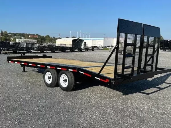 Premier 8.5 x 20 Deckover Equipment Trailer – Landscape Ramp - Image 3