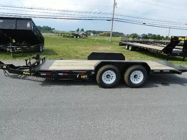 Big Tex 7 x 18 Full-Tilt Equipment Trailer – Removable Fenders - Image 2