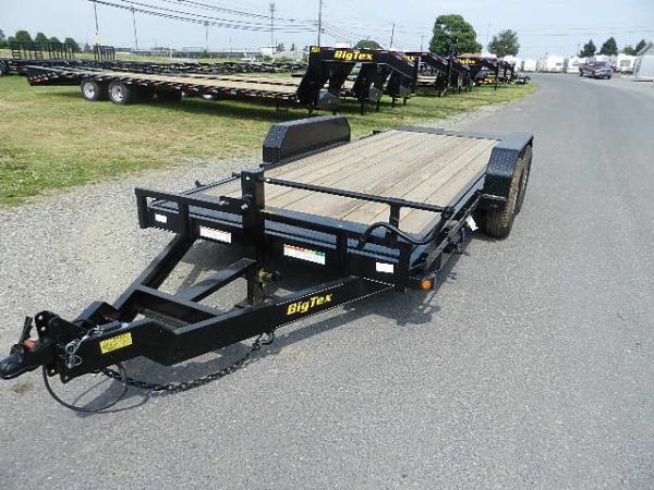 Big Tex 7 x 18 Full-Tilt Equipment Trailer – Removable Fenders - Image 5