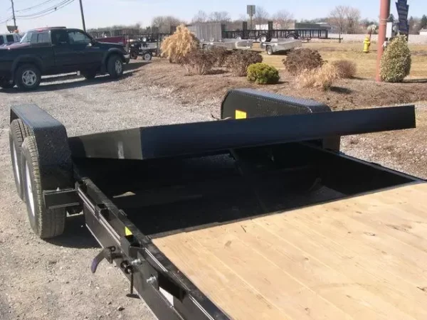 Big Tex 7 x 22 Equipment Trailer – Split-Tilt Deck - Image 3