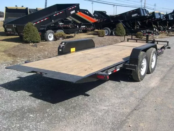 Big Tex 7 x 22 Equipment Trailer – Split-Tilt Deck - Image 4