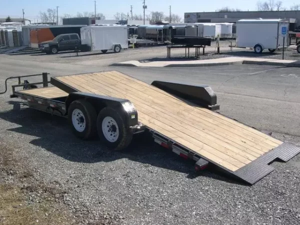 Big Tex 7 x 22 Equipment Trailer – Split-Tilt Deck