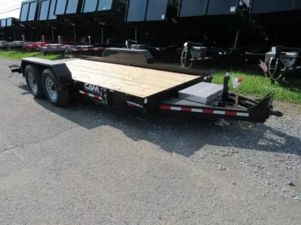 CAM Superline 7 x 18 Equipment Trailer – Gravity Full Tilt