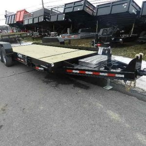 CAM Superline 7 x 20 Equipment Trailer – Split-Tilt