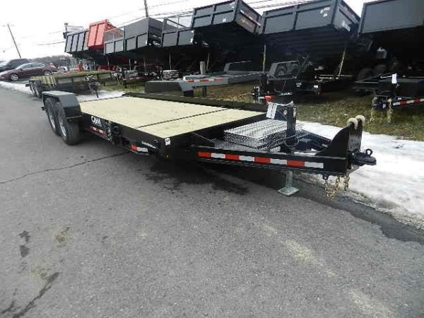 CAM Superline 7 x 20 Equipment Trailer – Split-Tilt