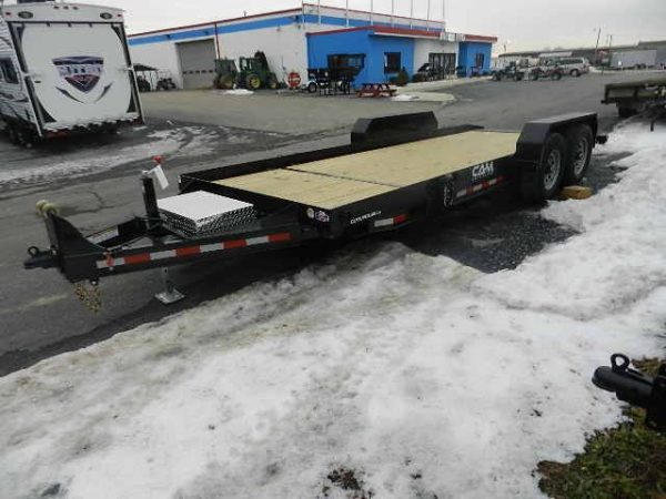 CAM Superline 7 x 20 Equipment Trailer – Split-Tilt - Image 5