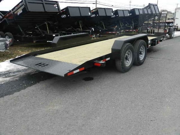 CAM Superline 7 x 20 Equipment Trailer – Split-Tilt - Image 3
