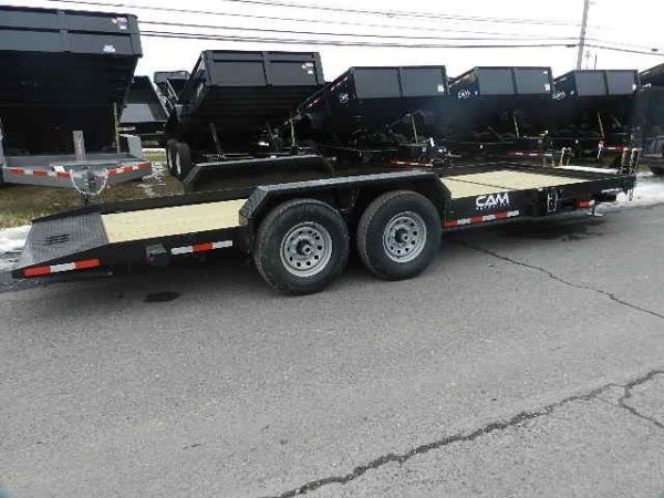 CAM Superline 7 x 20 Equipment Trailer – Split-Tilt - Image 2