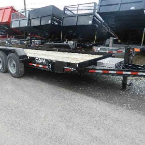 CAM Superline 7 x 18 Gravity Tilt Equipment Trailer – Heavy Equipment