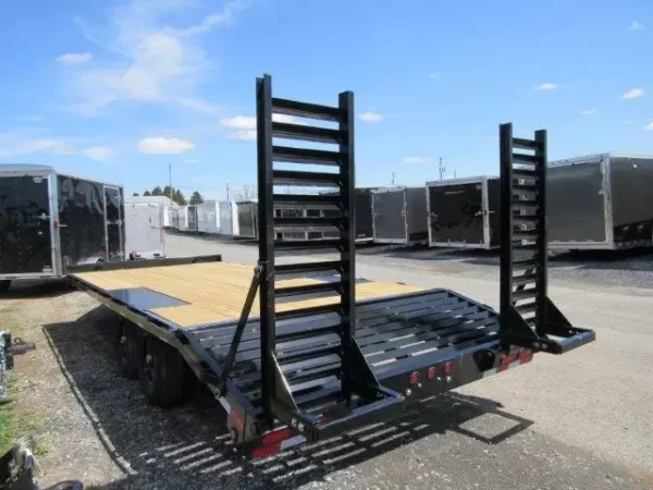 Big Tex 102″ x 20′ Deckover Equipment Trailer – Self Clean Beavertail - Image 4