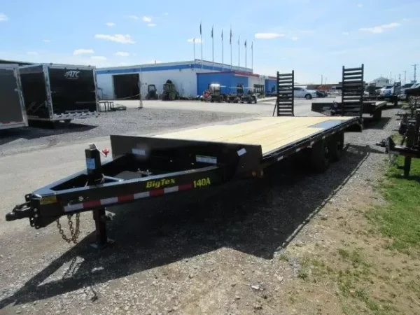 Big Tex 102″ x 20′ Deckover Equipment Trailer – Self Clean Beavertail - Image 3