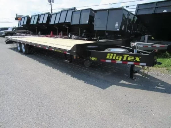 Big Tex 8.5 x 30 Deckover Equipment Trailer – Mega Ramps