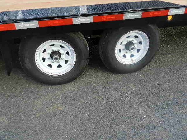 BWise 8 x 24 Deckover Equipment Trailer Wedge Style Ramps - Image 3