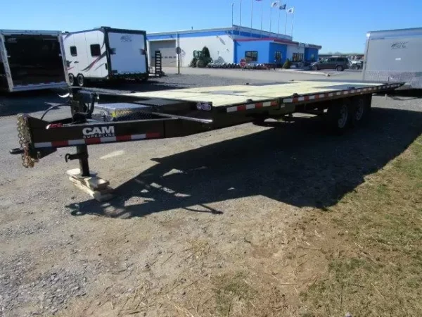CAM Superline 8 x 24 Equipment Trailer – Powered Split-Tilt - Image 7