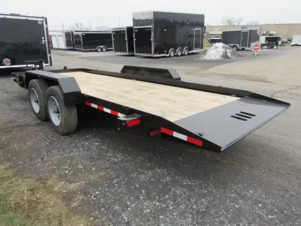 CAM Superline 7 x 20 Equipment Trailer – Full Tilt Deck - Image 6